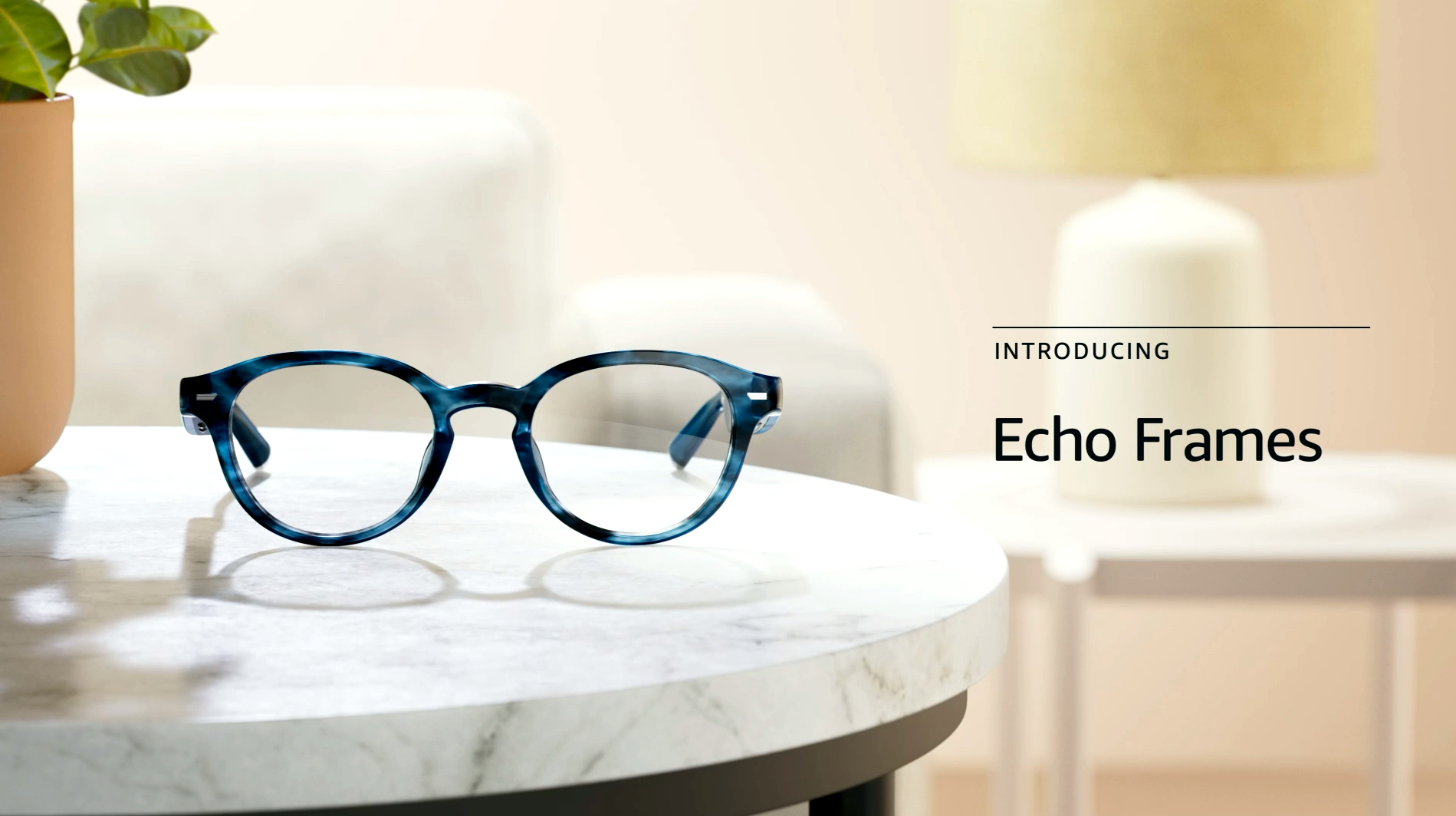 Amazon、スマートグラス「Echo Frames」を発表