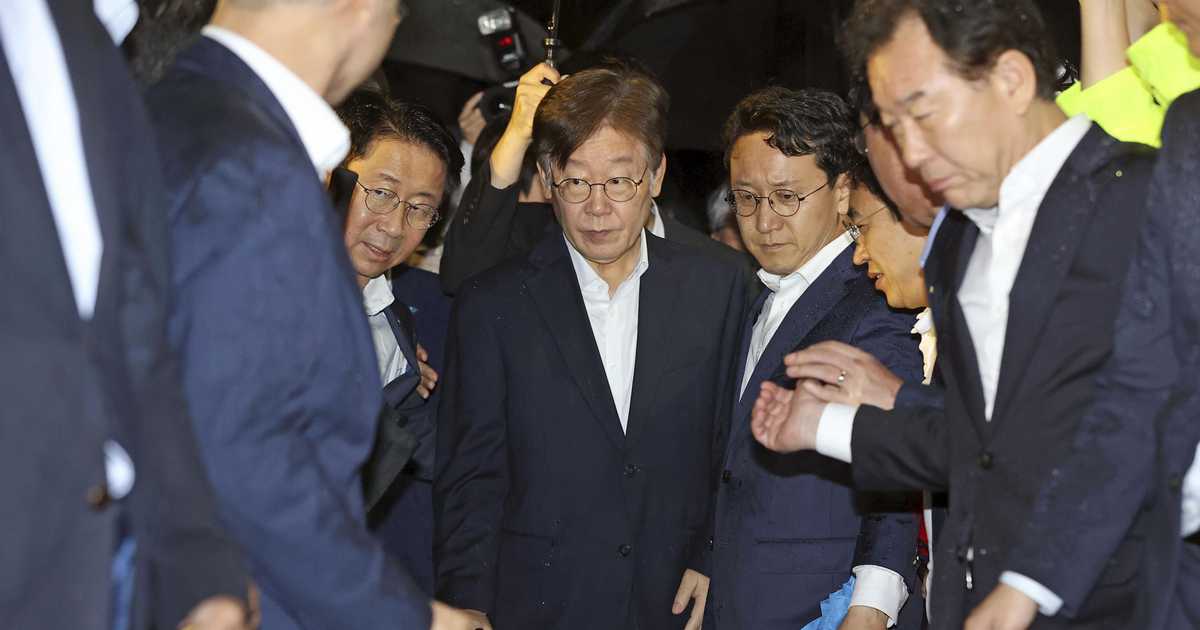 韓国野党代表の逮捕状請求を棄却 尹政権に打撃