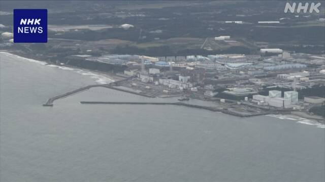福島第一原発 汚染水処理設備で作業員5人に誤って廃液かかる