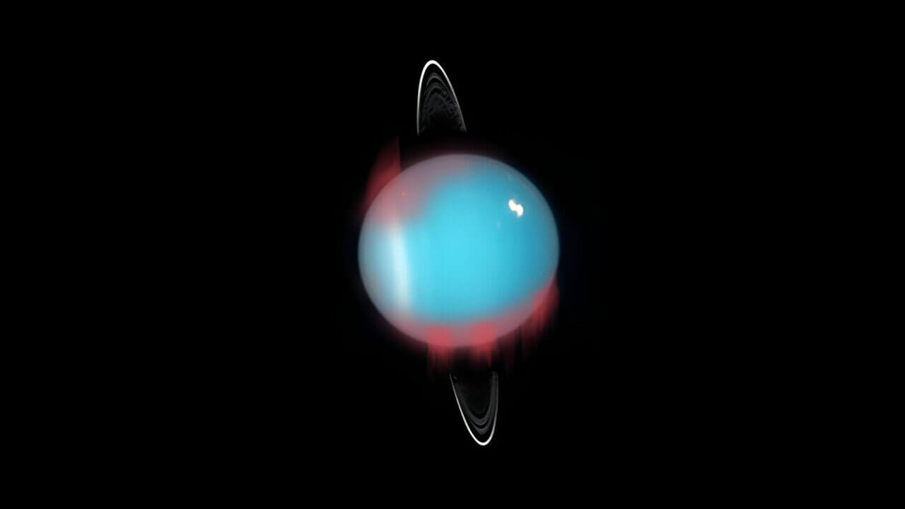 天王星で赤外線オーロラを初観測 高層大気や内部構造の解明への手掛かり
