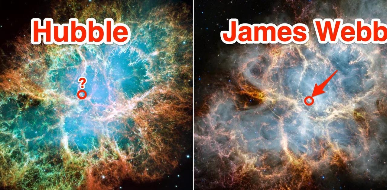 ジェームズ・ウェッブ望遠鏡、｢かに星雲｣の詳細を撮影…中心に残るパルサーも