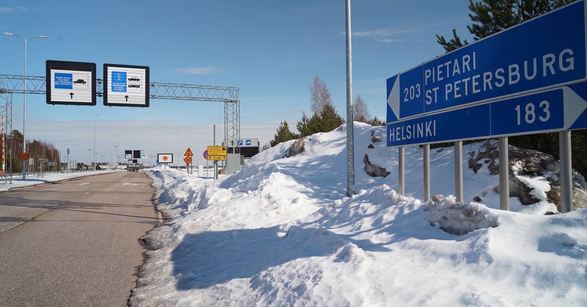 フィンランド、ロシア国境の一部検問所閉鎖を決定 難民流入阻止