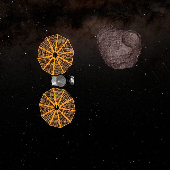 NASA小惑星探査機「Lucy」12年間のミッションで最初のフライバイ探査を完了