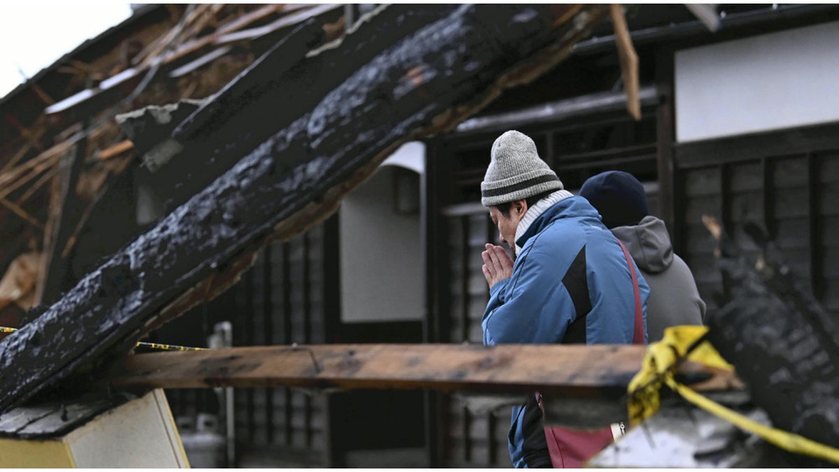 輪島に雪、朝までに平野部でも２０ｃｍ予報…震度１以上の能登地方の地震１１５８回