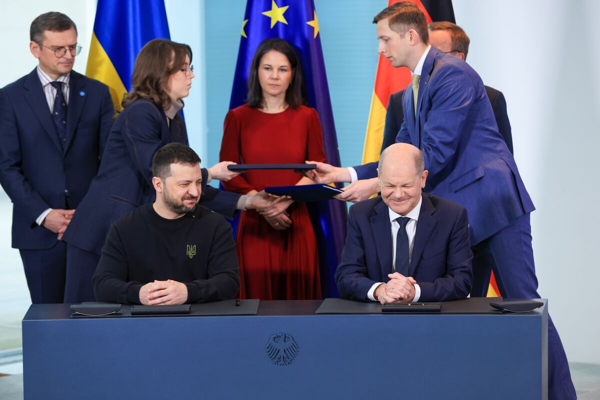 ドイツ、ウクライナと２国間安保協定締結－追加軍事支援も発表
