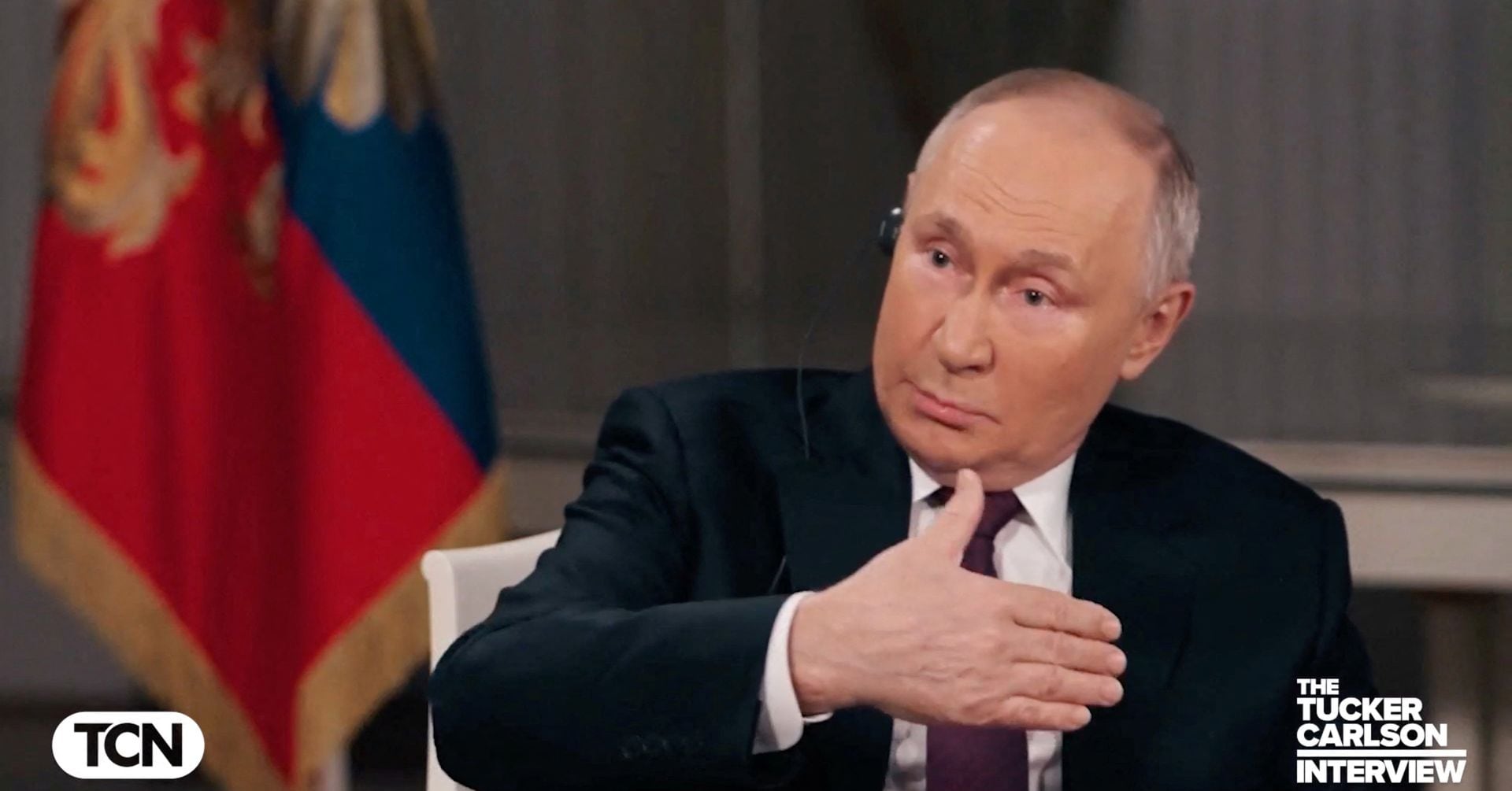 プーチン氏、ポーランド攻撃「関心ない」 侵攻後初の米インタビュー