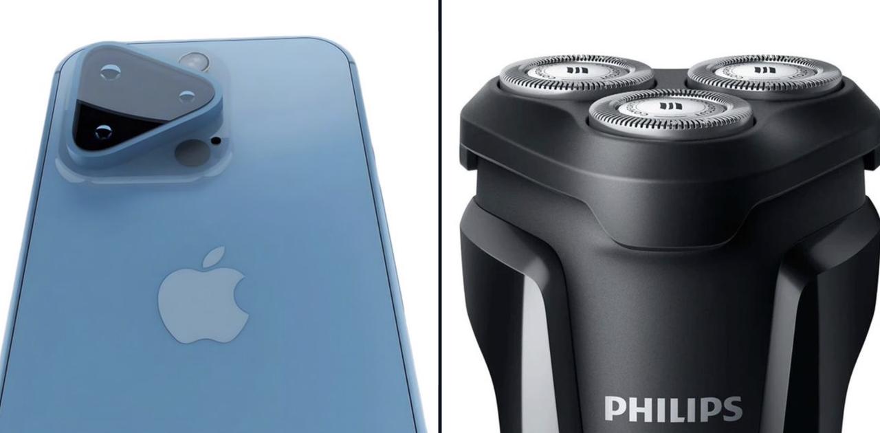 iPhone 16 Proの背面カメラは電気シェーバーみたいな形になるかも