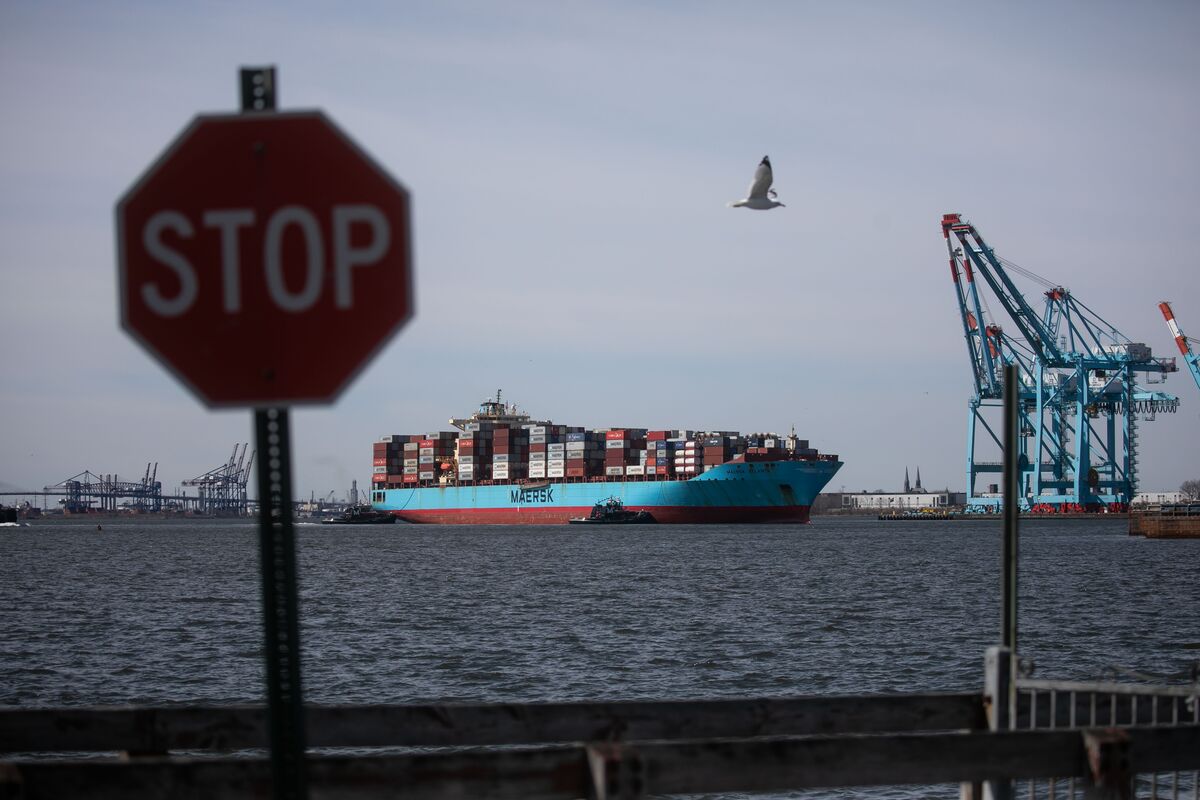 ボルティモア港閉鎖、米東海岸が貨物を当面受け入れ－長期的懸念残る