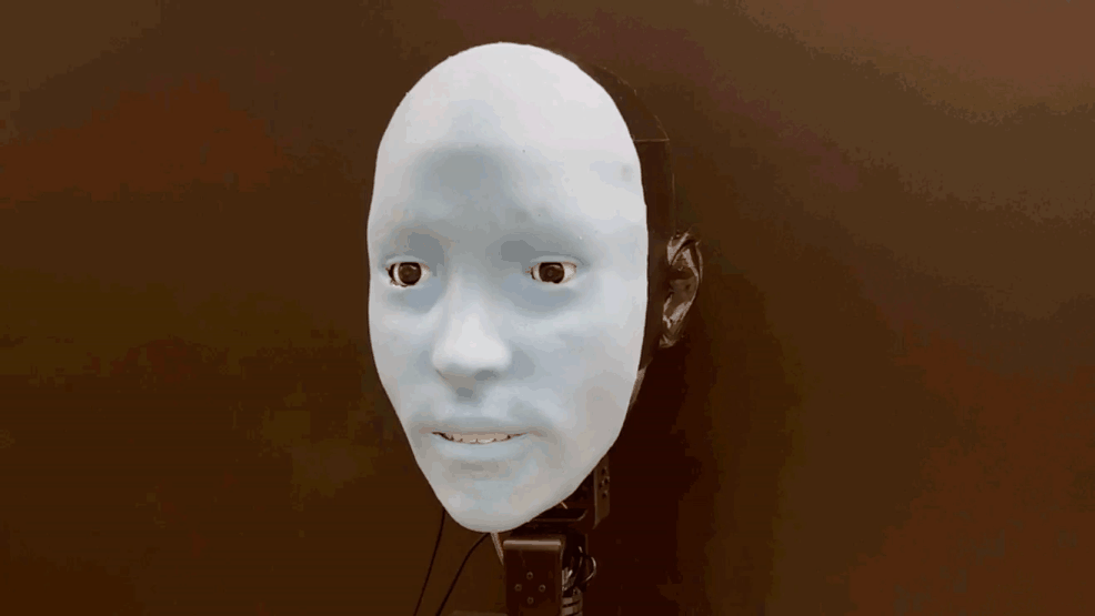 その表情は共感できる？ 最新ロボット｢Emo｣の特技は顔マネです