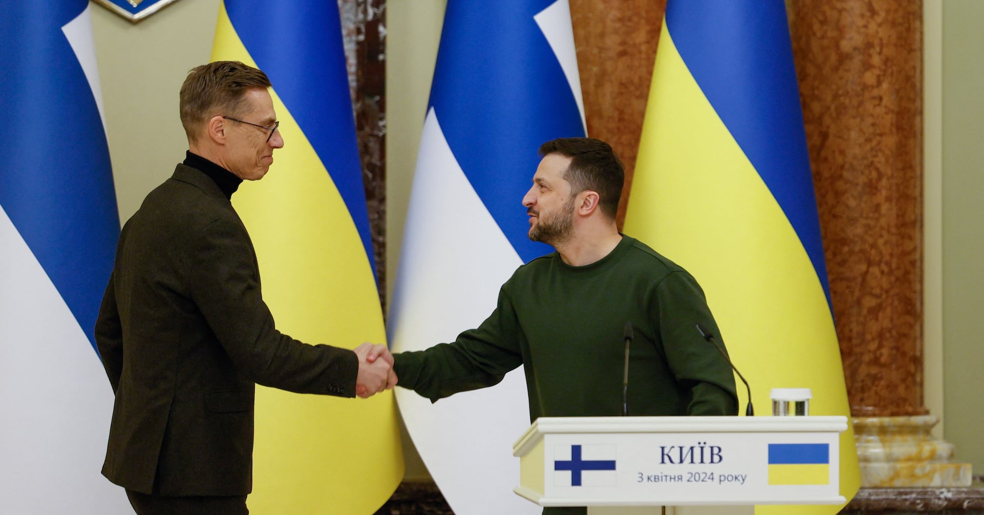 フィンランドと安保協定、ウクライナ大統領「ロが30万人動員用意」