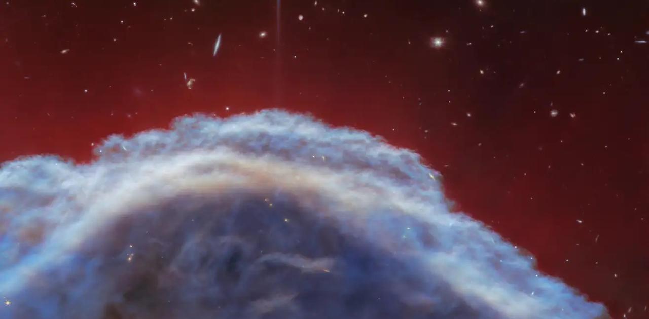 ウェッブ宇宙望遠鏡が撮影した馬頭星雲の｢たてがみ｣