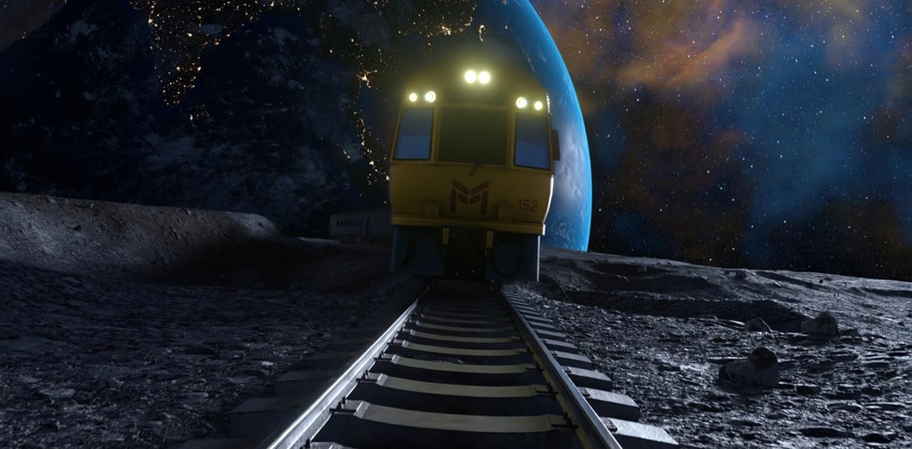 磁気浮上式の｢月を走る電車｣が計画中。リアル銀河鉄道だ
