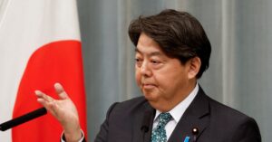 ロ朝の軍事協力巡るプーチン氏の発言、深刻に憂慮＝林官房長官