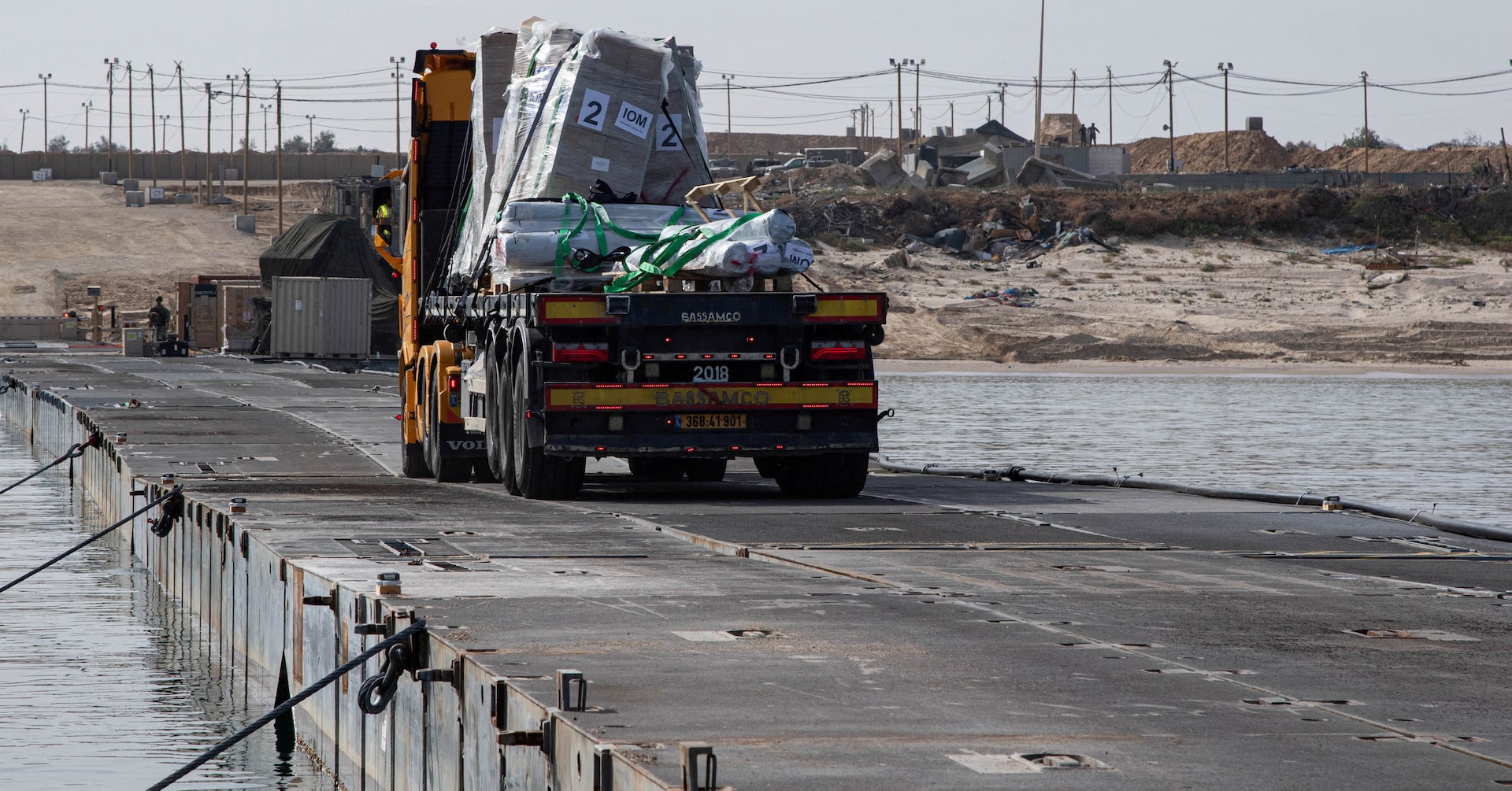 米国、イスラエル組織に制裁へ ガザ人道支援のトラック襲撃