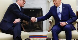 バイデン氏、スターマー英首相の欧州との関係緊密化を歓迎