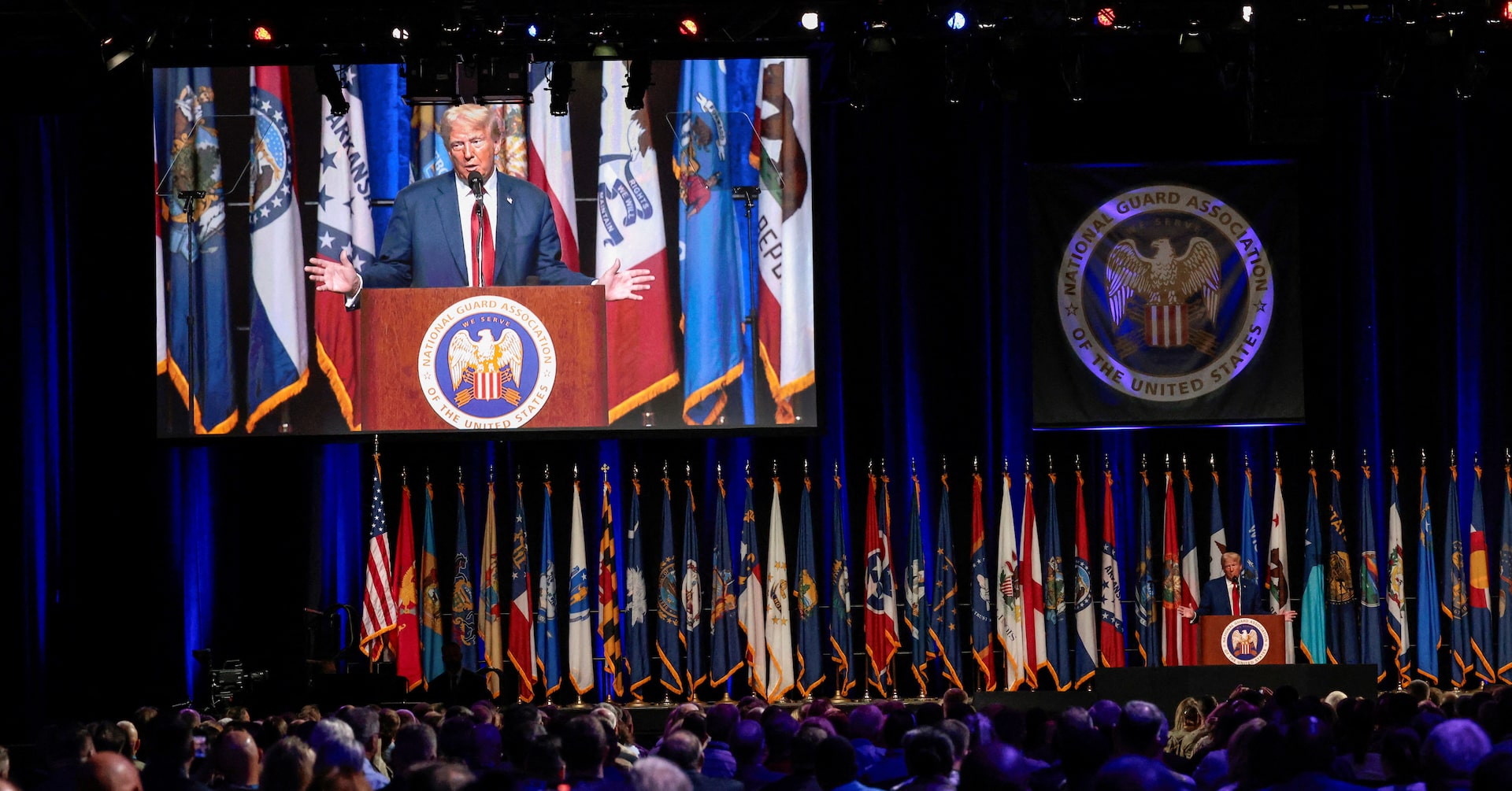 トランプ氏、アフガン撤退巡りハリス氏批判 「混乱の責任追う」