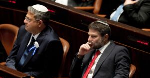 イスラエル極右2閣僚に制裁、英など5カ国 パレスチナ人権侵害 米は反発