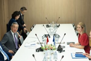 中国政府、ＥＵ首脳との会議を一部中止へ－緊張の高まり示唆