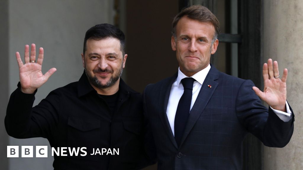 ウクライナへの停戦後の軍隊派遣、26カ国が用意 マクロン氏が発表