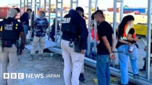 米移民当局、ジョージア州のヒュンダイ工場で大規模摘発 韓国籍中心に475人拘束