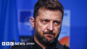 ロシアのミサイルとドローン、イギリスや日本など外国製の部品を使用とゼレンスキー氏