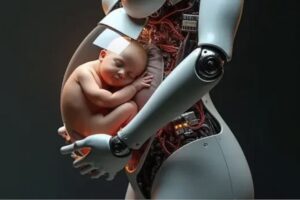 中国企業の「出産するヒューマノイドロボ」、一気通貫の人工生殖実現目指す